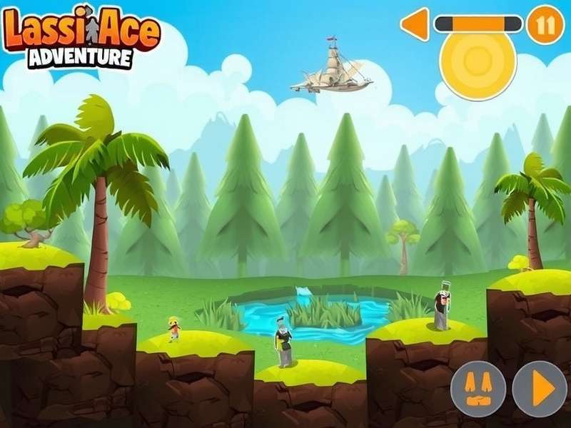 Lassi Ace Adventure Game Screenshot